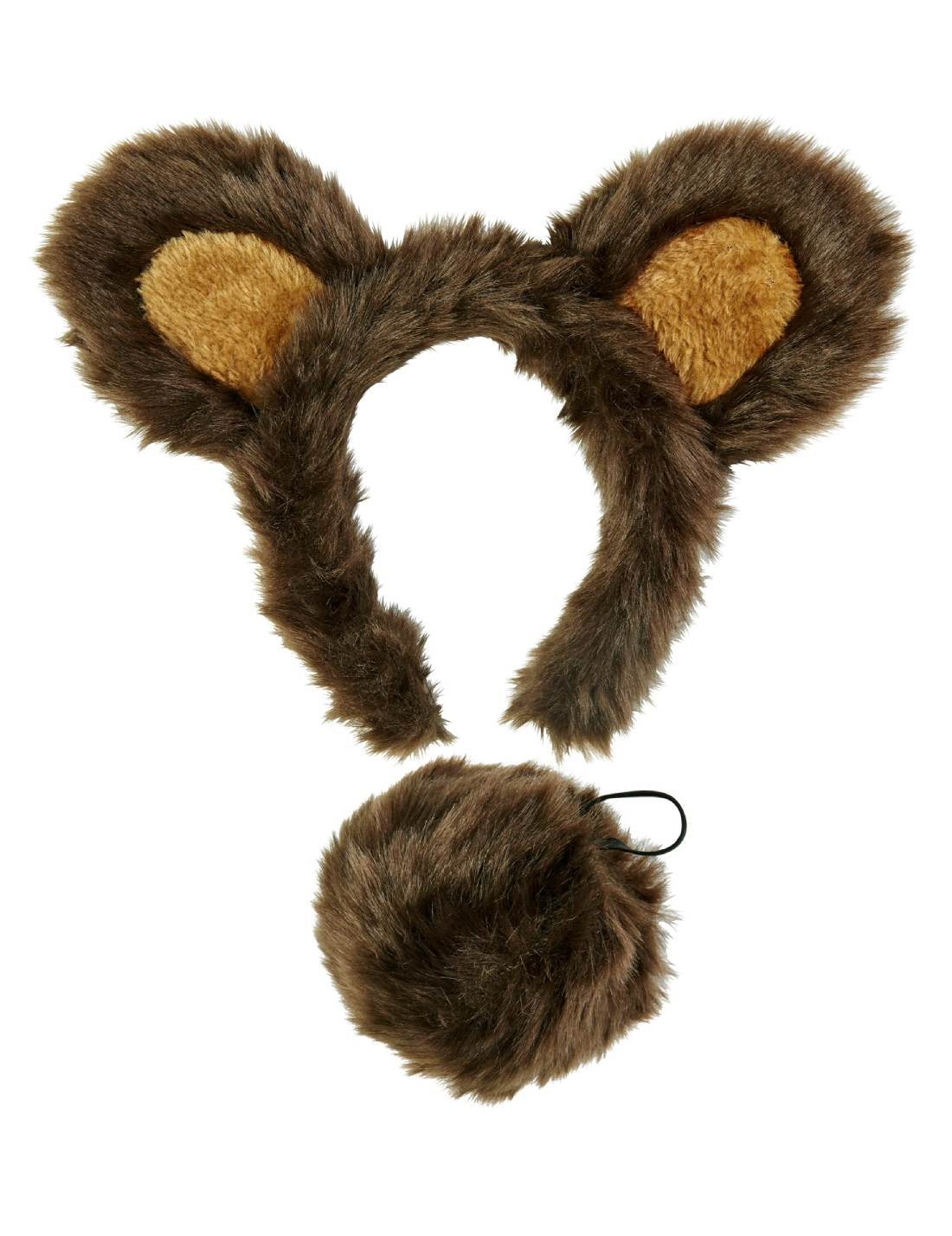 Costume Di Carnevale Set Orso Marrone