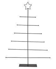 Stand Albero Di Natale In Netallo Nero 70 cm