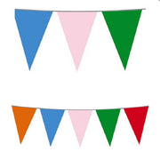 Festone Bandierina in Plastica Multicolor 10mt