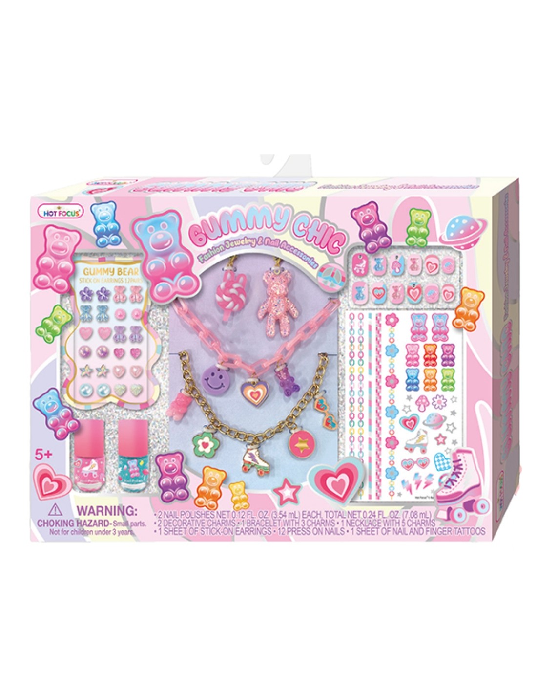 Set Hot Focus Orsetti Gummy Chic