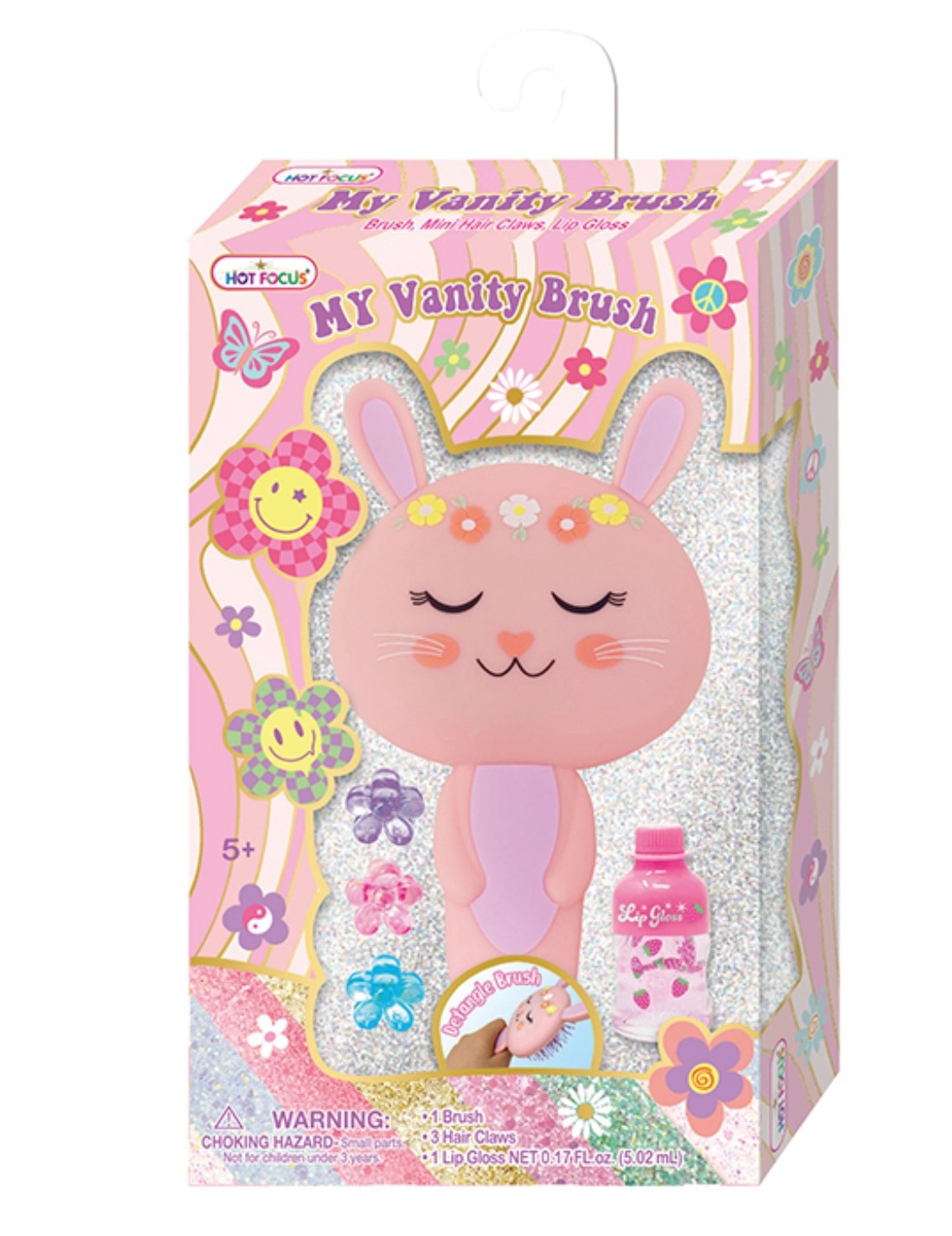 Set Hot Focus Spazzola Coniglio Bunny My Vanity Brush