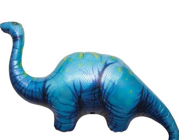 Palloncino Metalfoil Dinosauro Apatosauro 51" 140cm