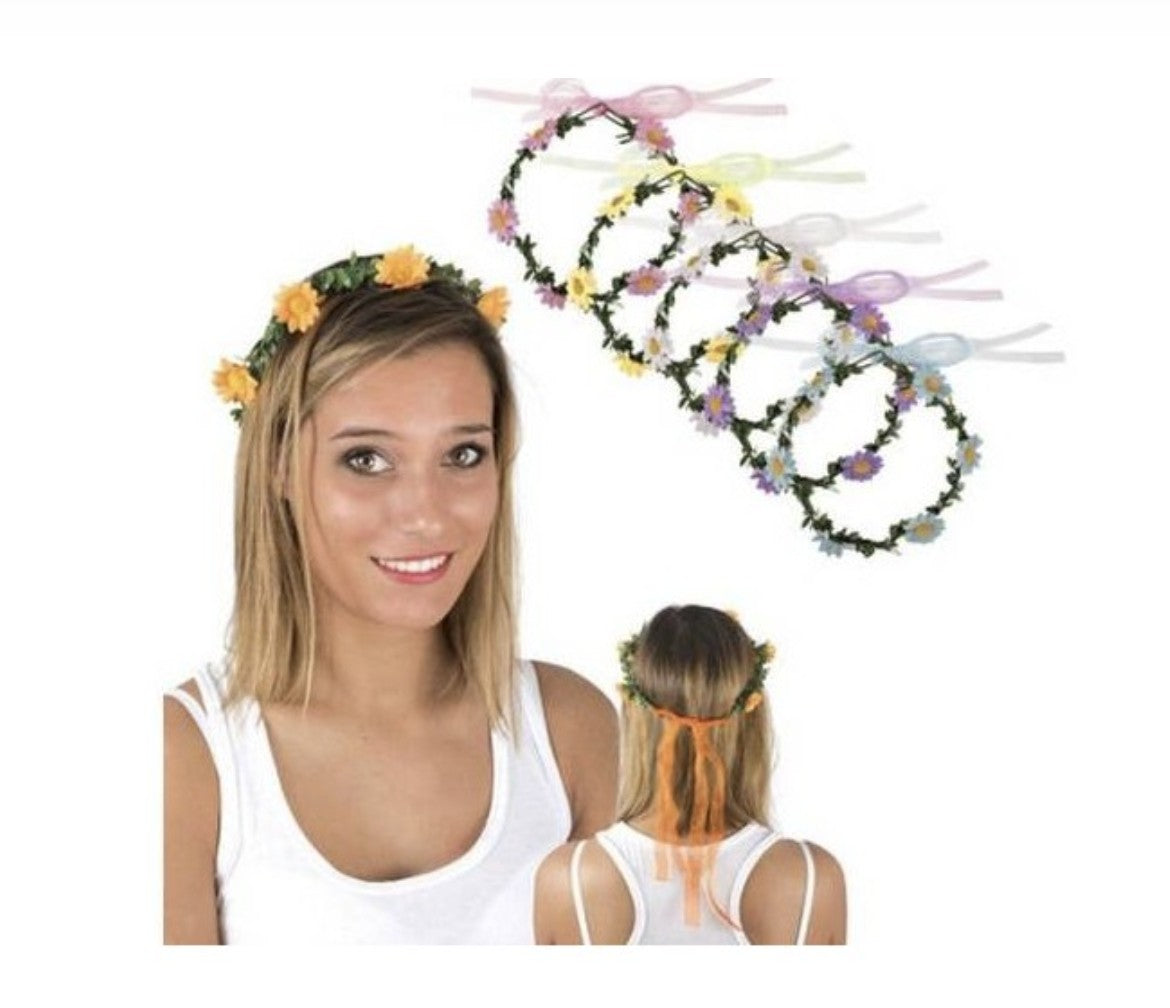 Accessori Carnevale Corona Di Fiori