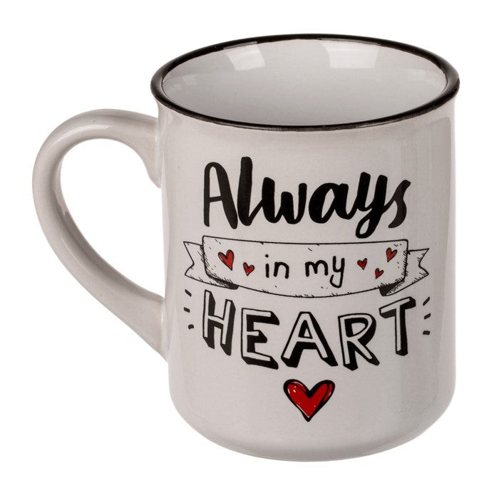 Tazza In Ceramica "Always In My Heart"