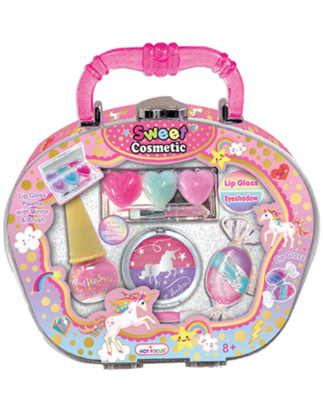 Set Hot Focus Valigetta Beauty Trucco