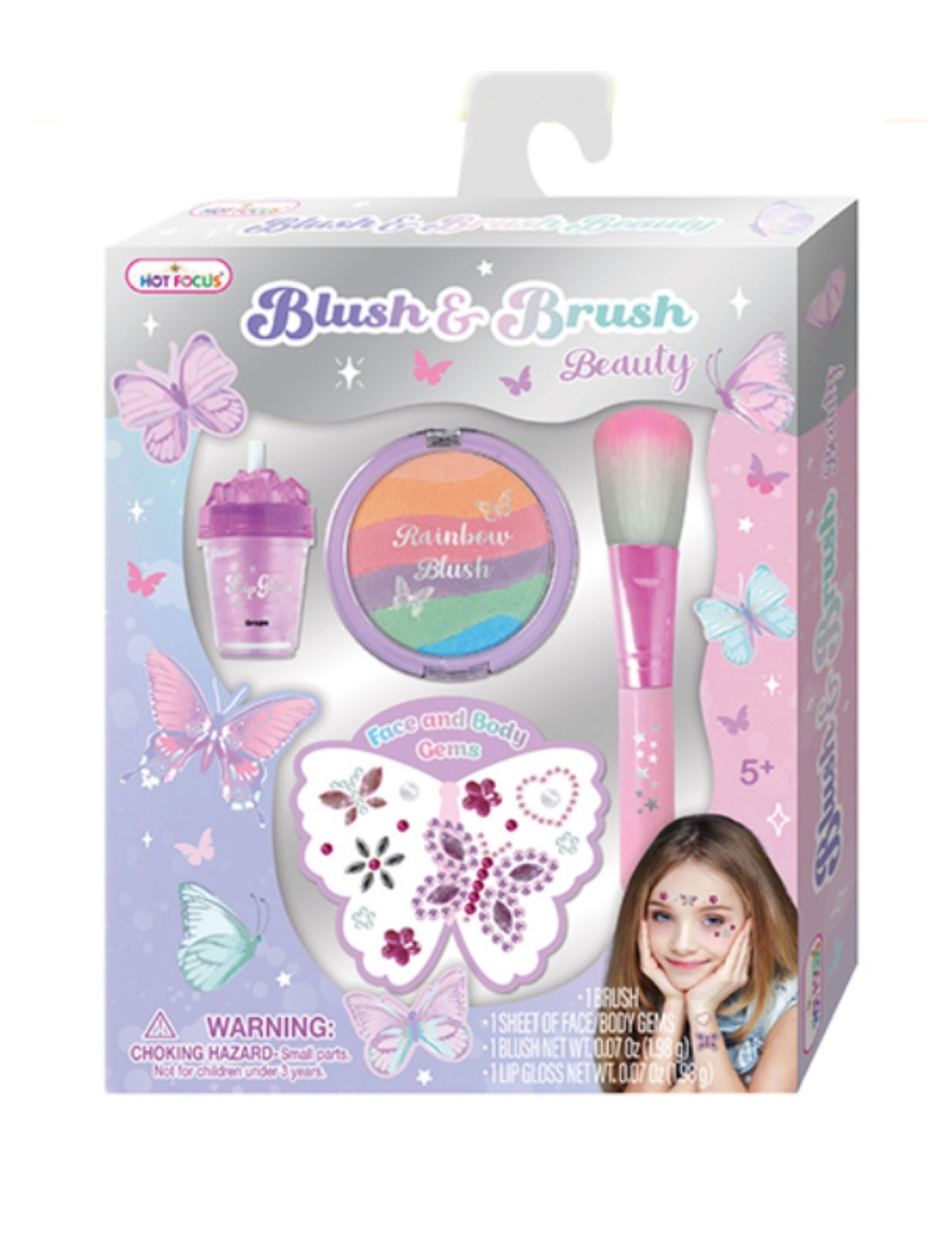 Set Trucchi Hot Focus Blush E Brush Beauty