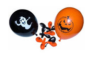 Accessori Halloween Palloncini Zucca E Scheletro 10pz