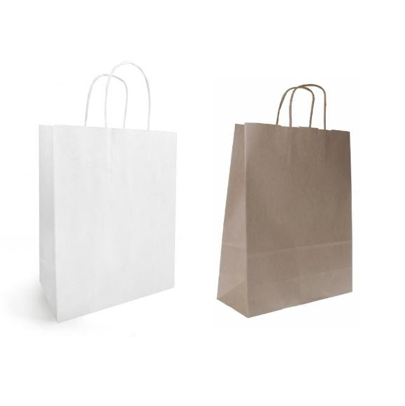 Busta Shopper 24x10x31cm 25Pz.