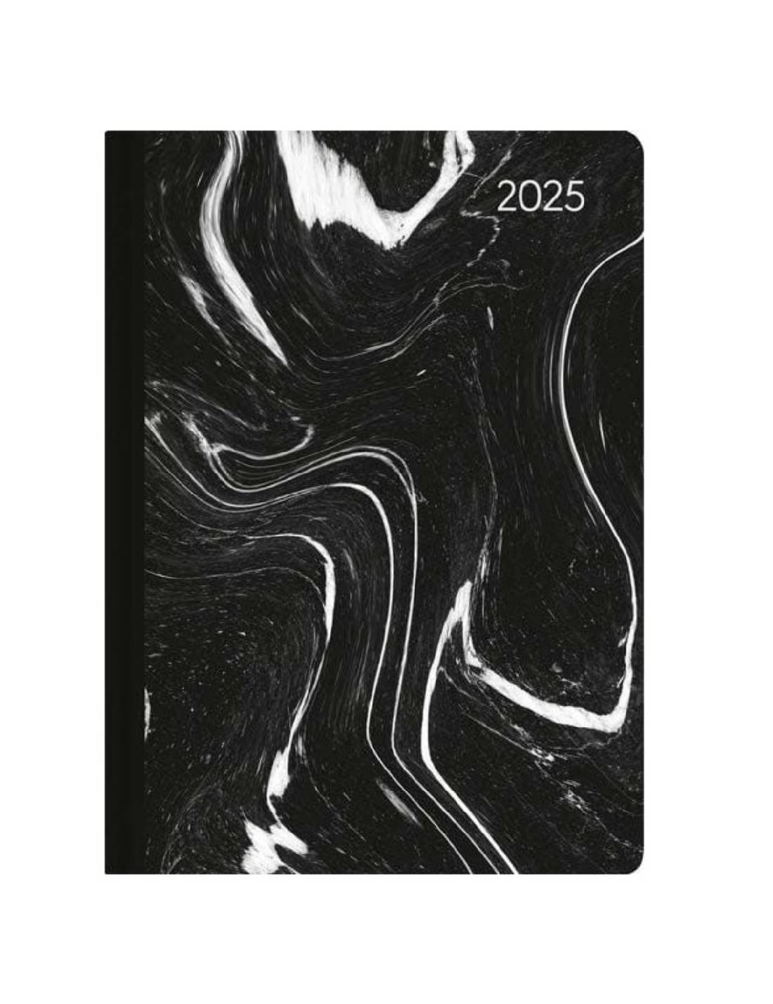 Agenda Giornaliera 12 Mesi 2025 Alpha Edition Style Journal Marmo 15cm