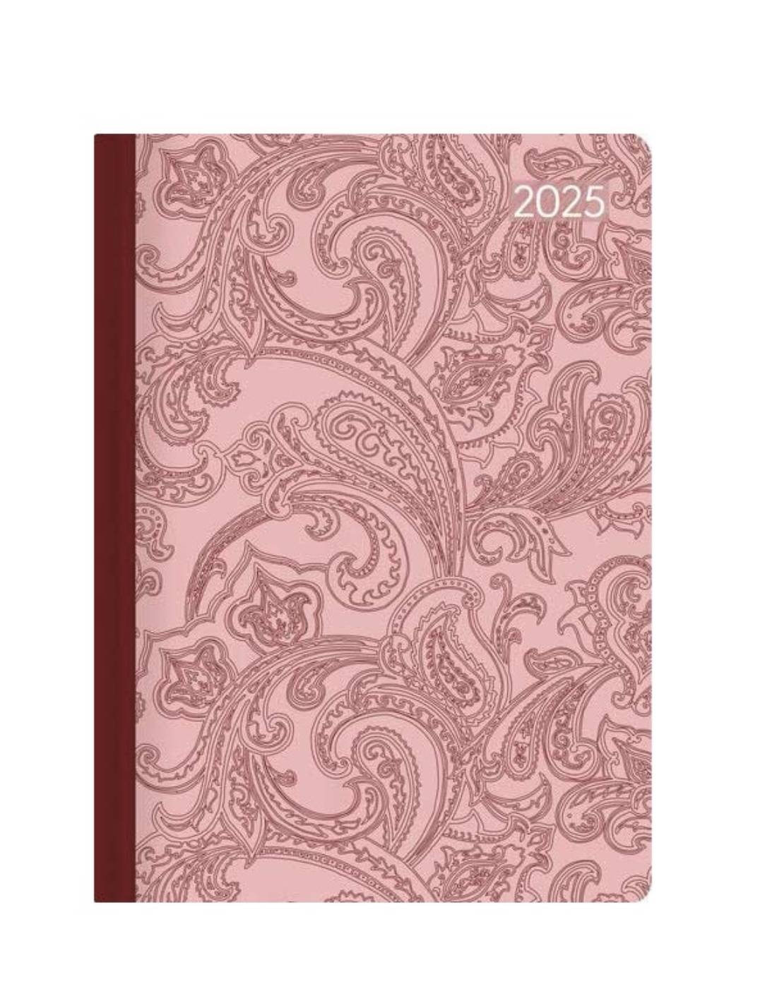 Agenda Giornaliera 2025 Alpha Edition 10,7x15,2cm - Paisley Marble