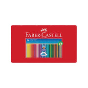 Faber-Castell Matite Colorate Colour Grip Astuccio Metallo 36pz.