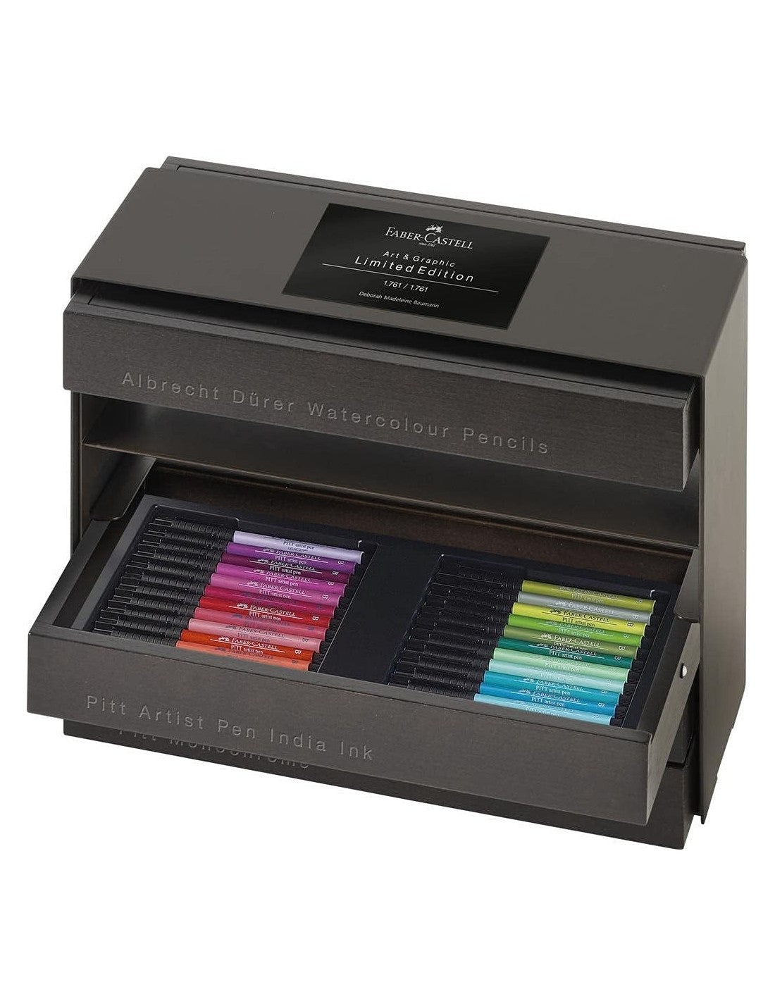 Set Art E Graphic Faber Castell Valigetta In Legno Edizione Limitata