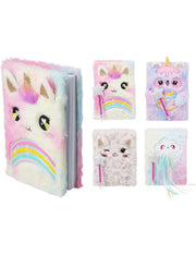 Block Notes Peluche Con Penna A5