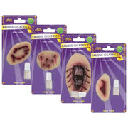 Cicatrici Finte Ferite Assortite Trucchi Halloween
