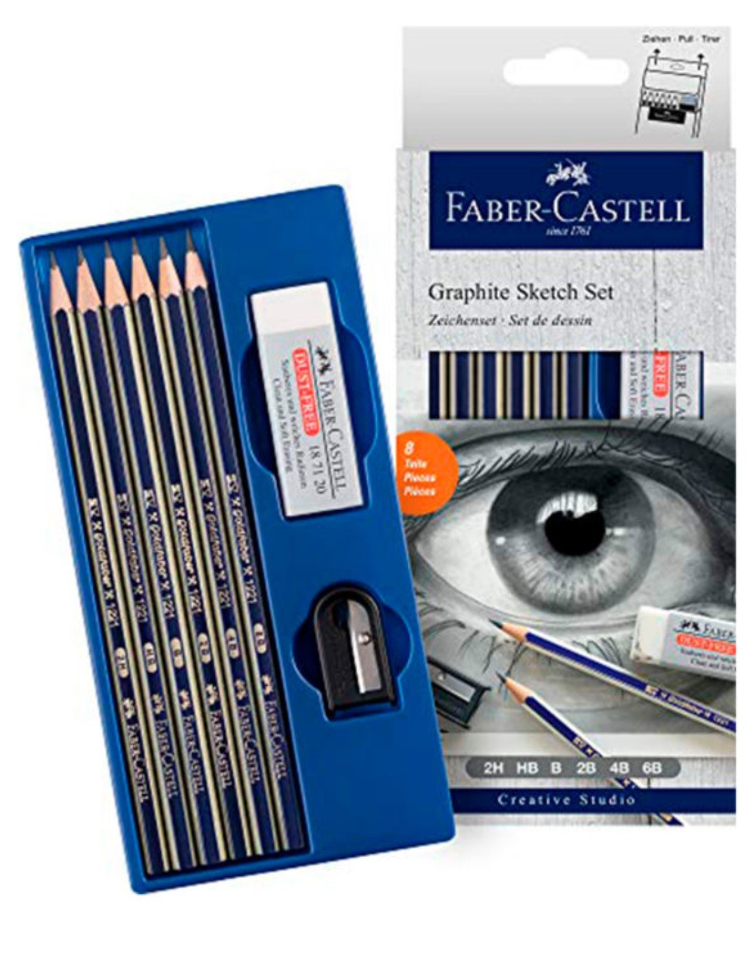Set 6 Matite Graphite Faber Castell