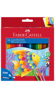 Faber-Castell Pastelli Matite Acquerellabili 24pz.