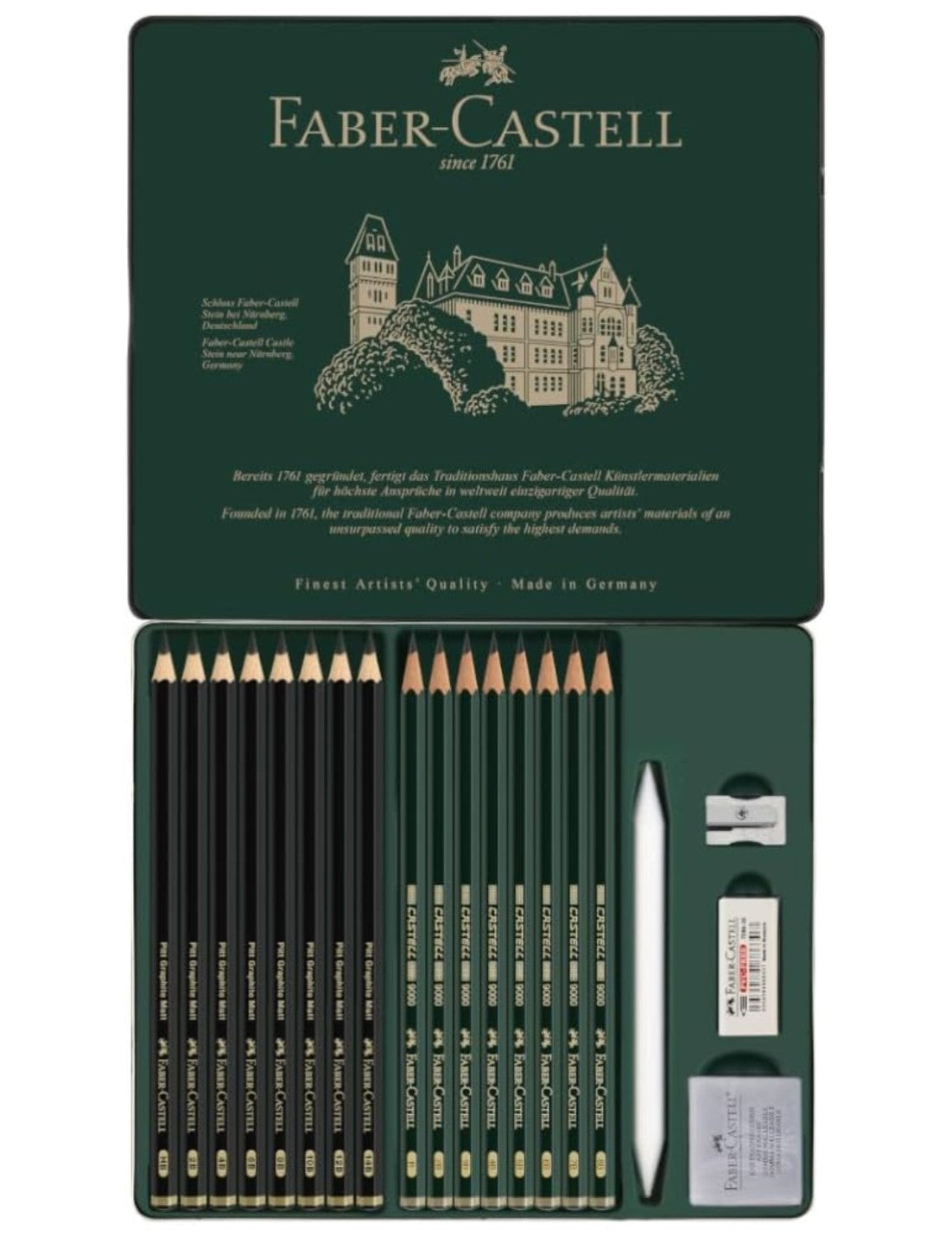 Set Pitt Graphite Matt E Castell 9000