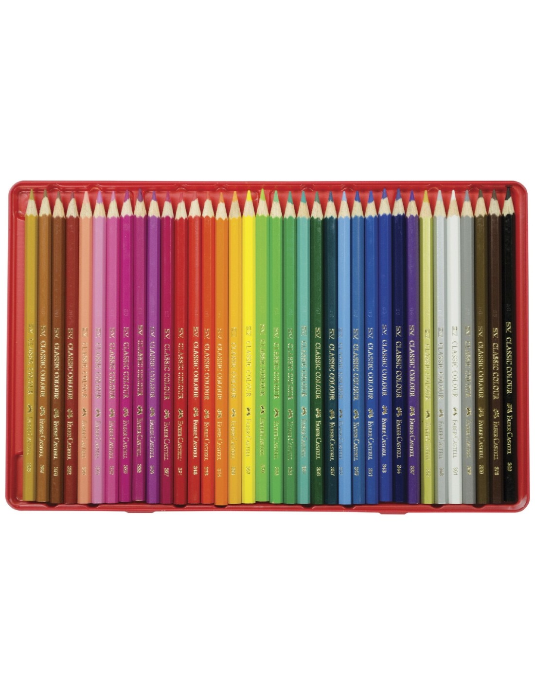 Pastelli Colorati Faber Castell Con Confezione In Metallo 36 Colori