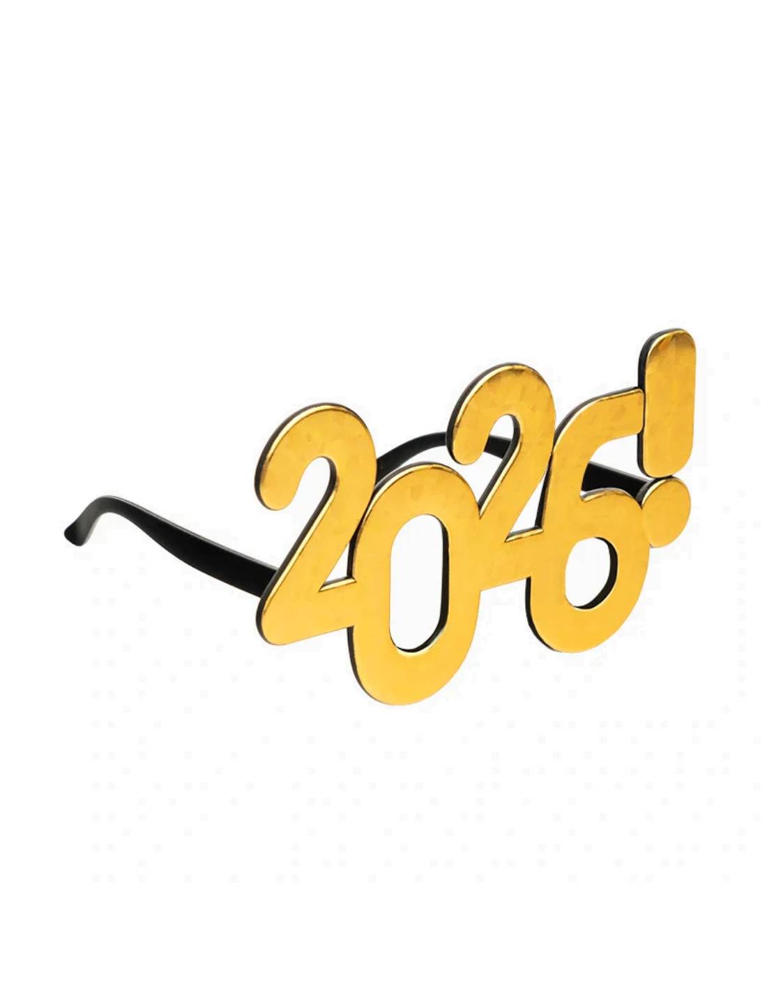 Occhiali Capodanno Dorati 2026
