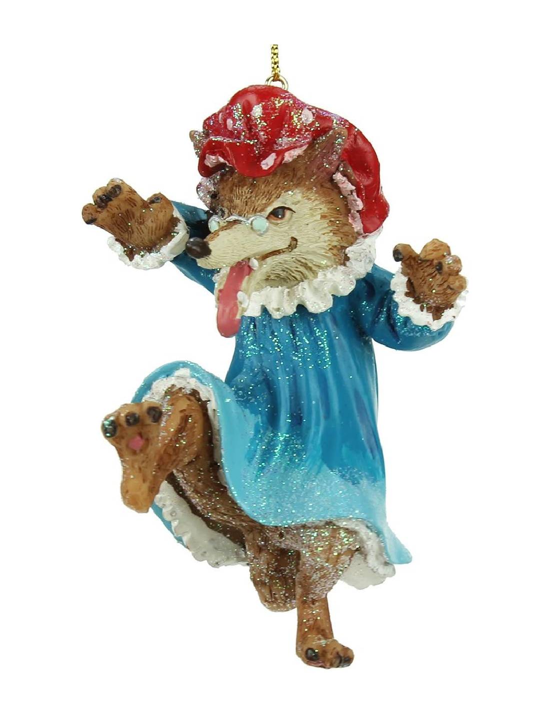 Addobbo Albero Di Natale Nonna Lupo Cappuccetto Rosso