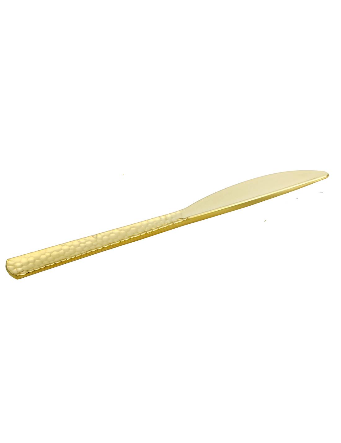 Set 20pz Coltelli In Plastica Dorati 19cm