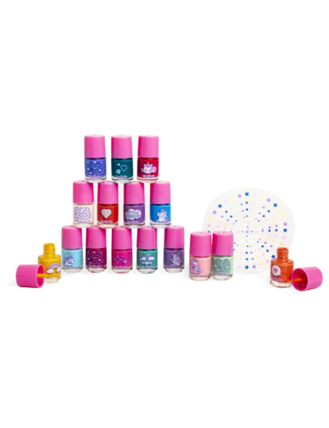 Set 16 Smalti Decorazioni Unghie Unicorn