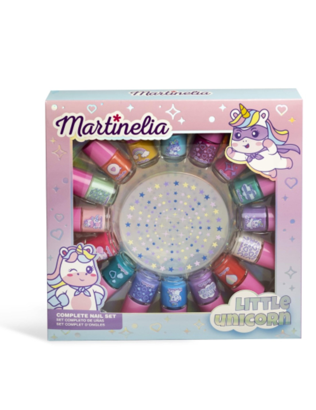 Set 16 Smalti Decorazioni Unghie Unicorn