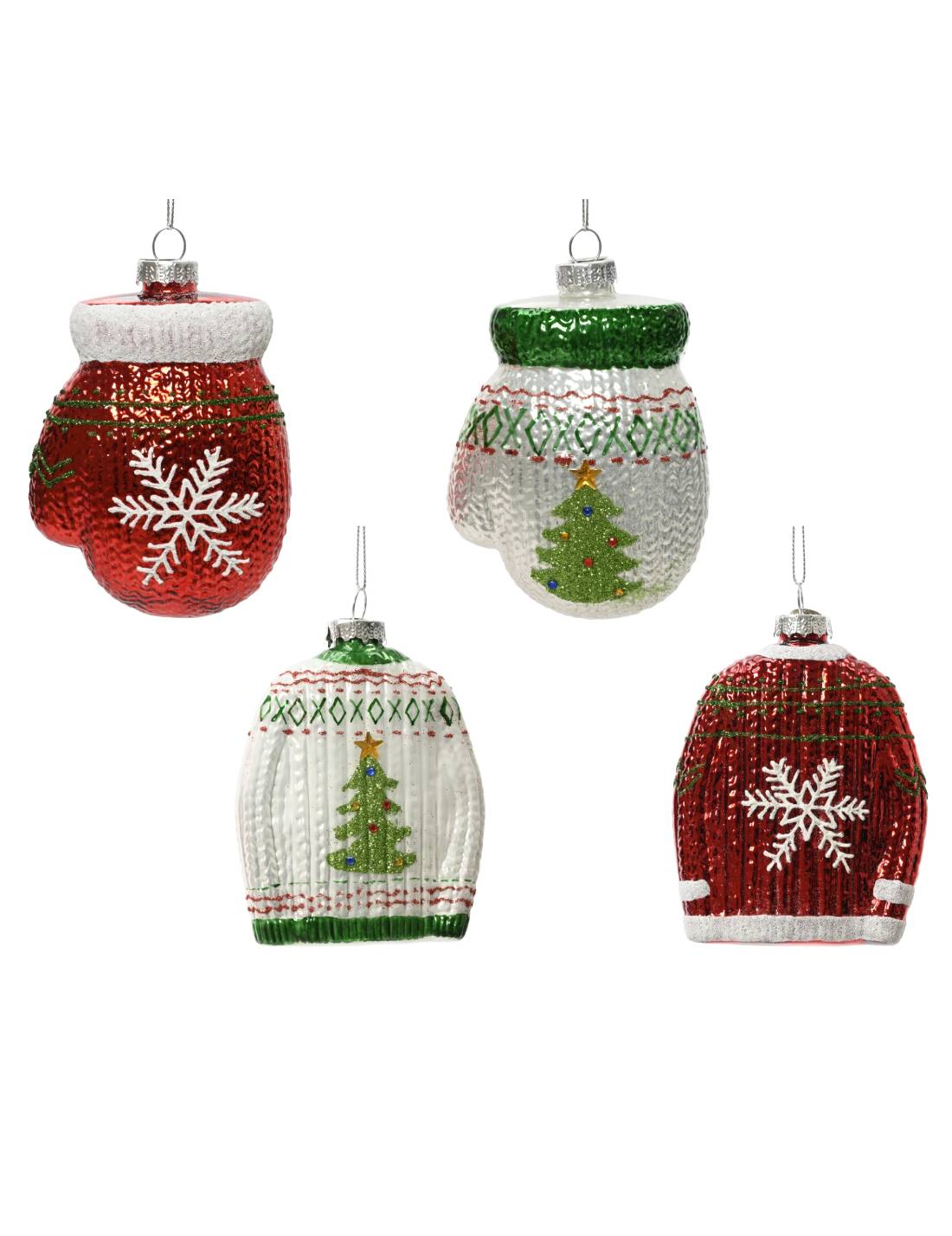 Addobbo Albero Di Natale Abbigliamento Natalizio 11cm