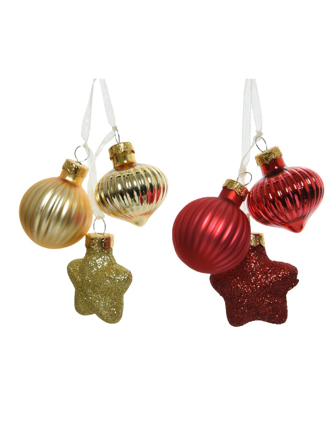 Pallina Albero Di Natale In Vetro Figura Natalizia 11cm