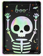 Vassoio Halloween Teschio 25cm