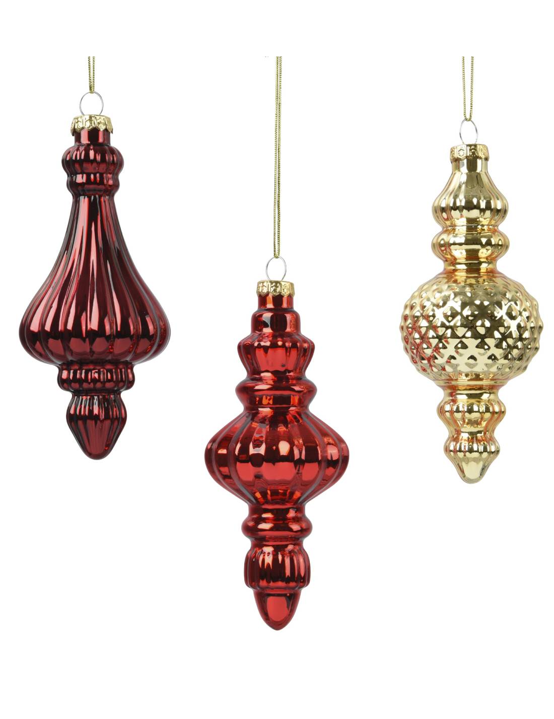 Pallina Albero Di Natale Ornamentale In Vetro Classica 15cm