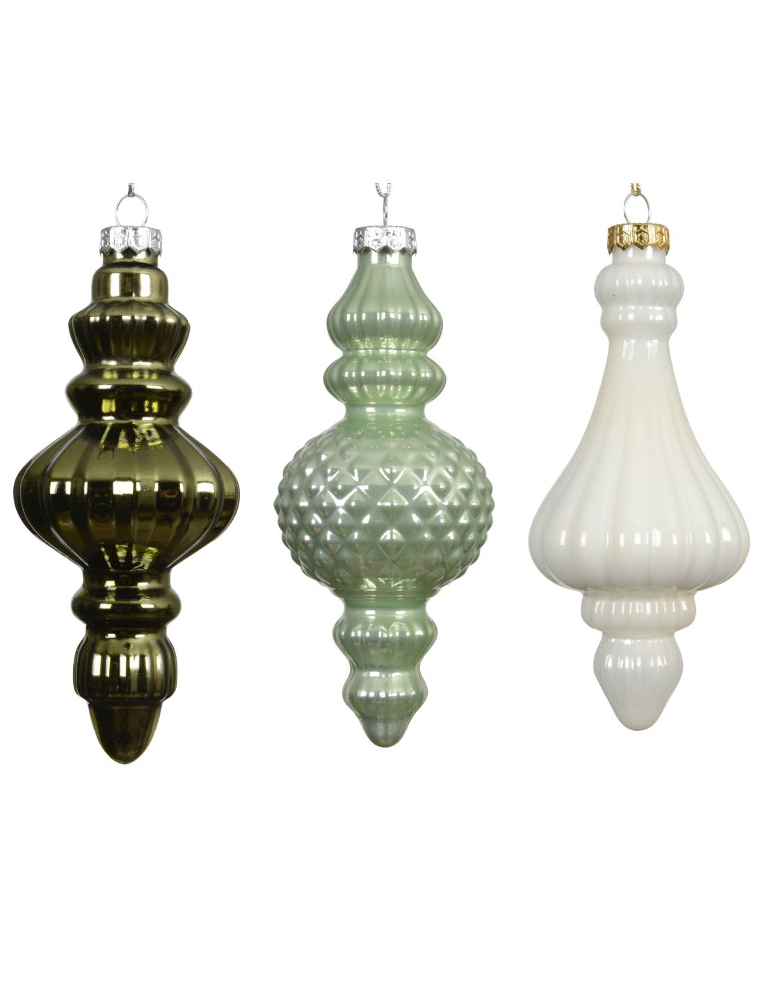 Pallina Albero Di Natale Ornamentale Elegante 15cm
