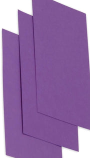Biglietti Cartoncini Viola 25pz 7x9,5cm