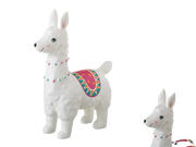 Lampada Lama Luce Bianca 27cm