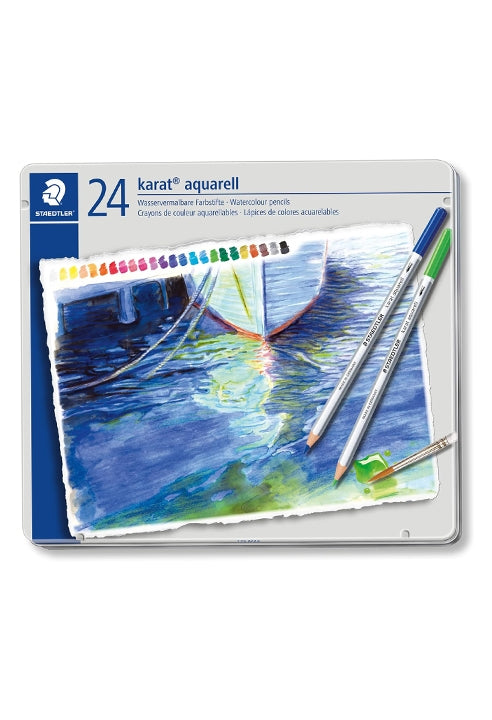 Pastelli Staedtler 24 Matite Acquerellabili Colorate