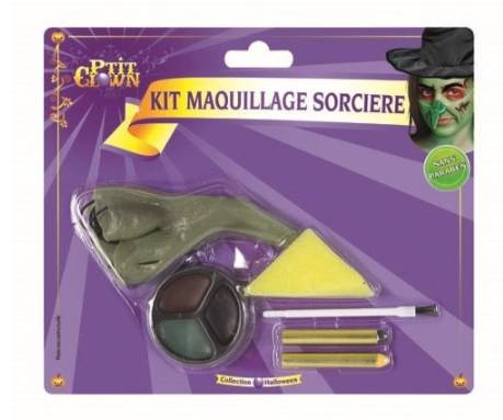 Kit Trucco Strega Con Naso Adunco