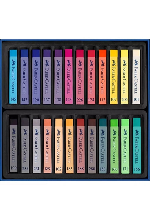 Set Pastelli Soft Faber Castell Crete 24 pz