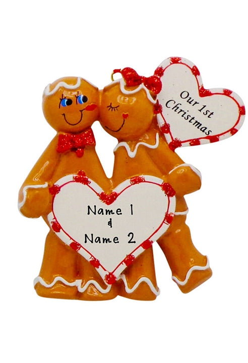 Addobbo Albero Di Natale Personalizzabile Coppia