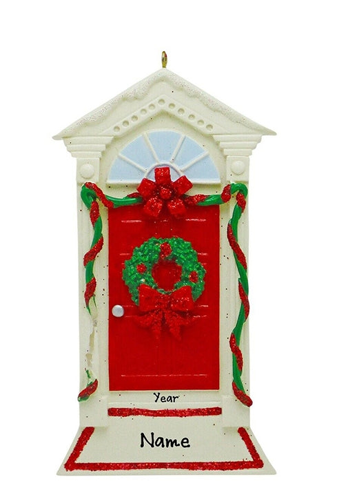 Addobbo Albero Di Natale Personalizzabile Porta Rossa