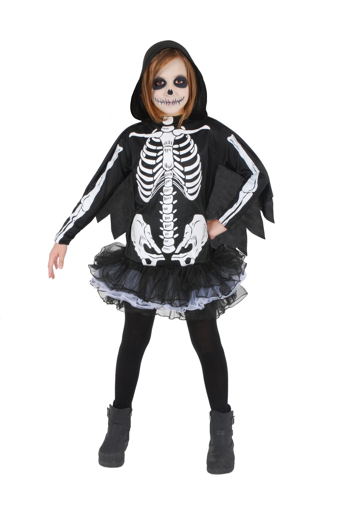 Costume Halloween Bambina Scheletrina