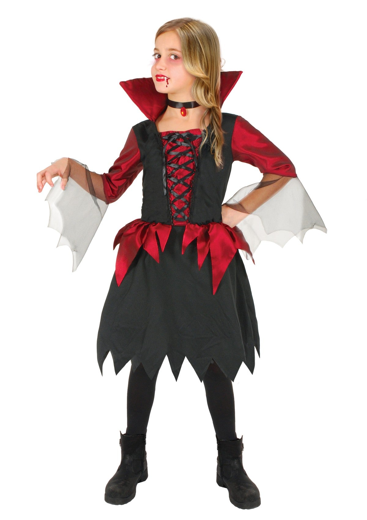 Costume Halloween Bambina Vampira