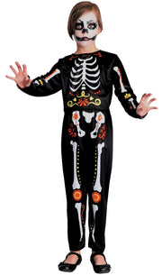 Costume Bambino Halloween Giorno Dei Morti