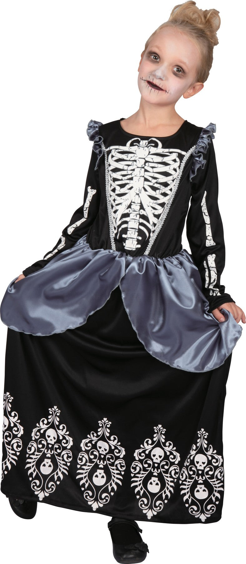 Costume Halloween Regina Degli Scheletri