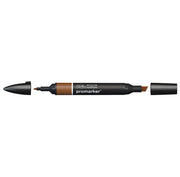 Winsor & Newton Pennarello Marker Doppia Punta Terra Di Siena Bruciata O324