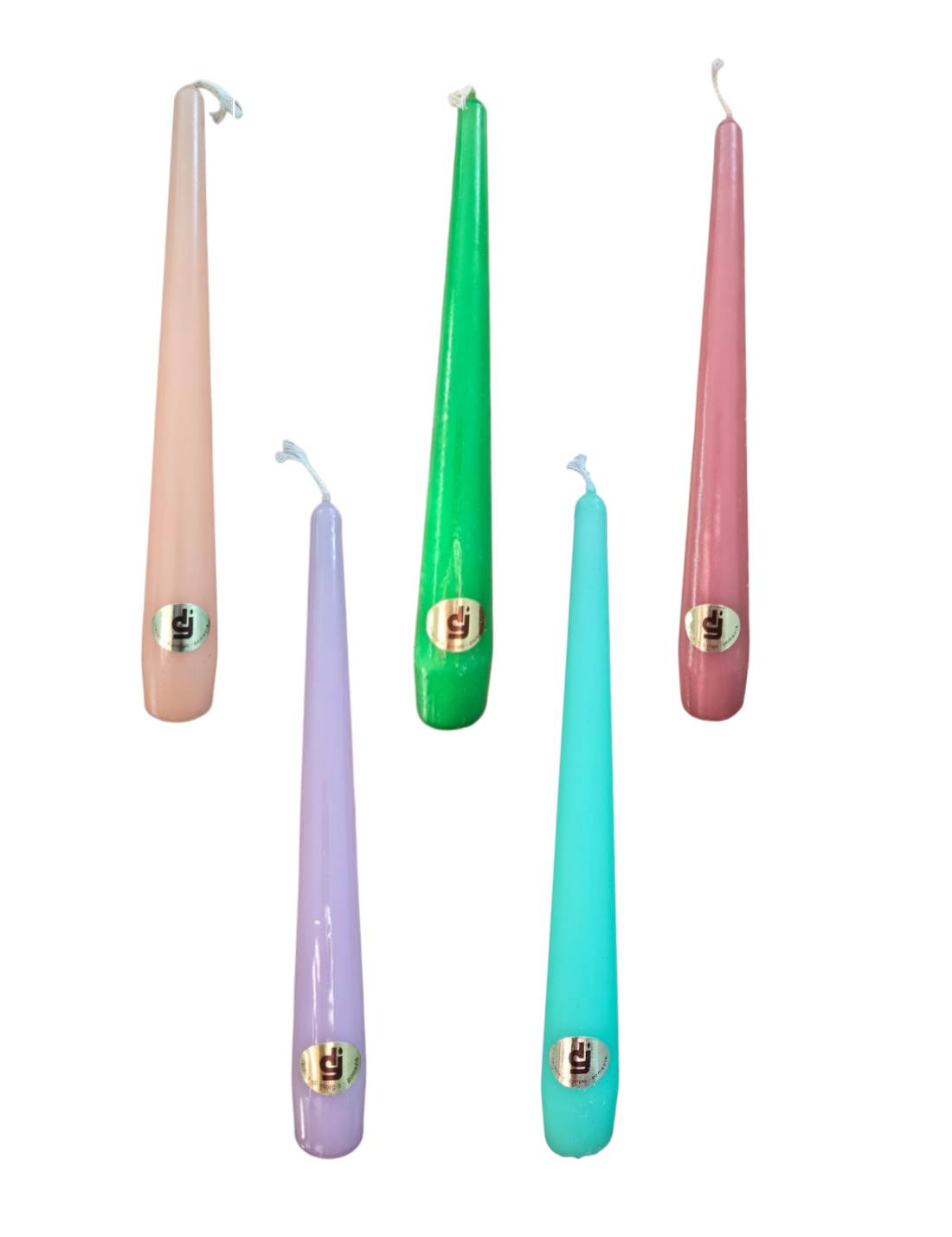 Candela Ornamentale In Cera 20cm