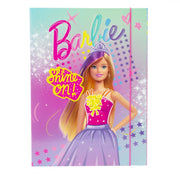 Cartellina Con Elastico 3 Lembi 25x35 Barbie