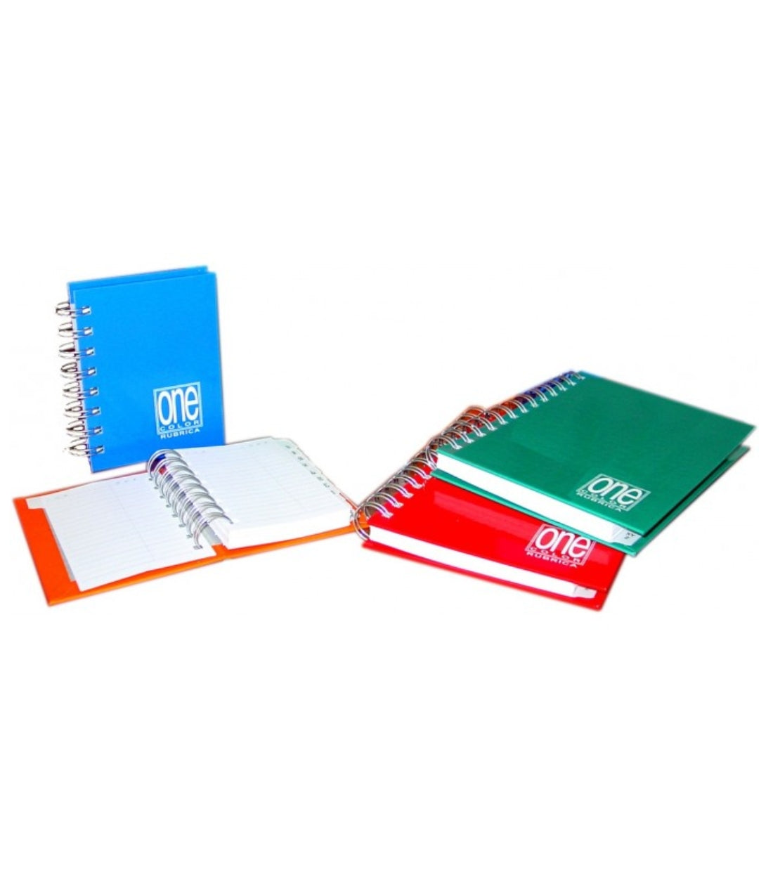 Rubrica A7 Spiralata Colori Assortiti