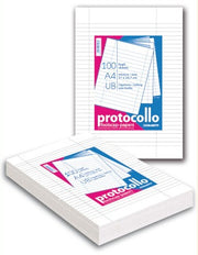 Fogli Protocollo Blasetti Rigatura UB 200 Fogli 60gr