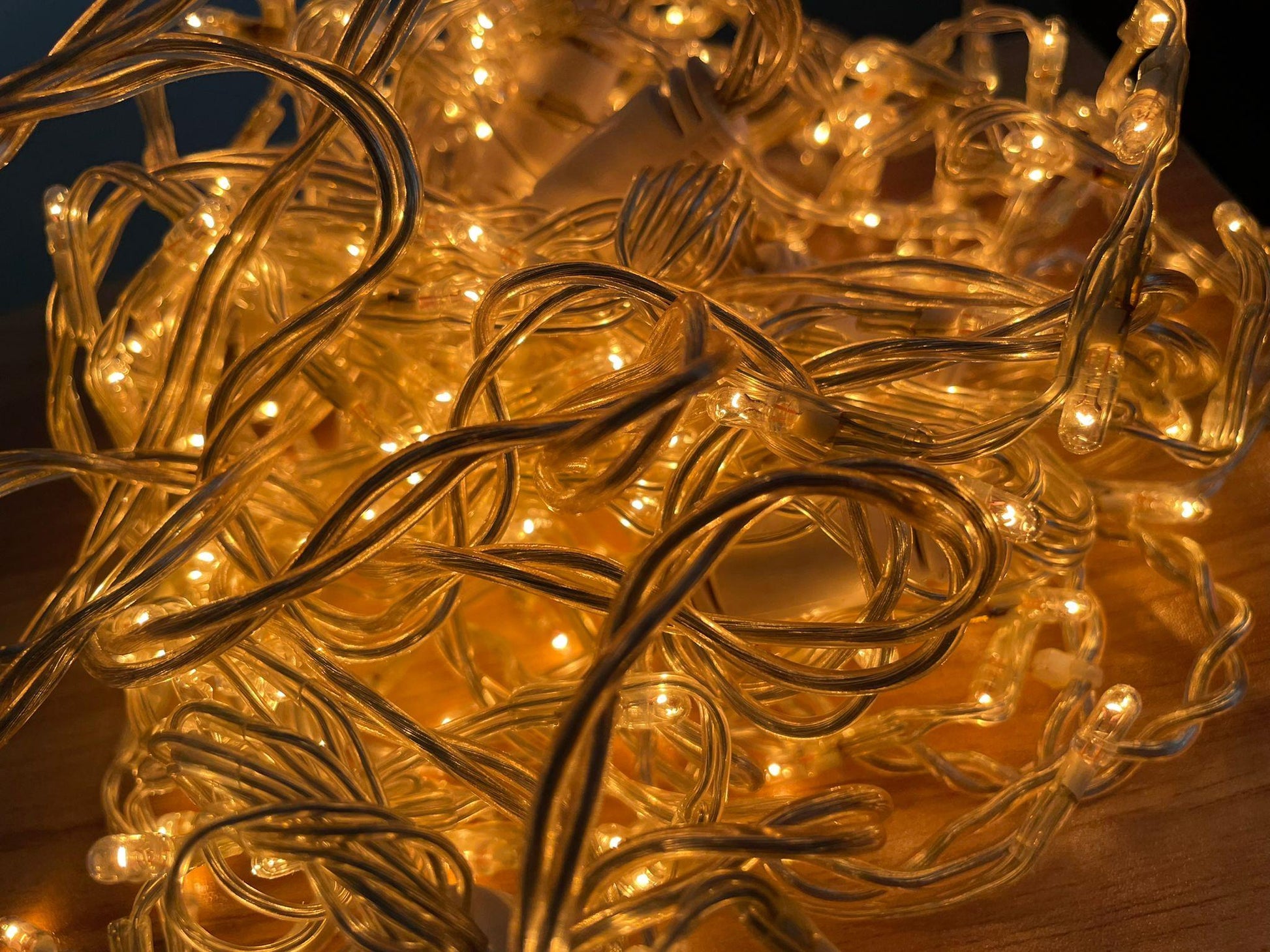 Serie Luci Natale 240 Led 6m Luce Calda