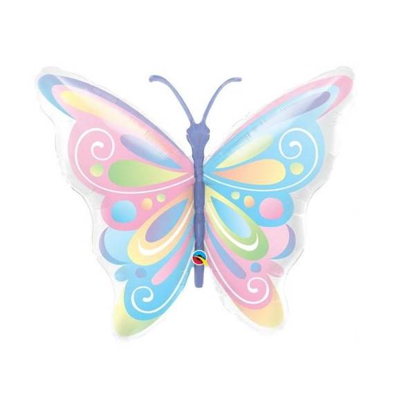 Palloncino Mylar Sagomato Farfalla 40" 94cm